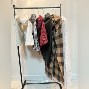 6 pieces Divided Topshop and Icone Plaid and Checkered Fabric Collection